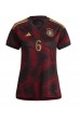Fotbalové Dres Německo Joshua Kimmich #6 Dámské Venkovní Oblečení MS 2022 Krátký Rukáv
